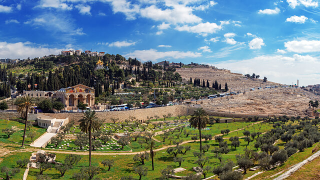 mount of olives jerusalem israel 1
