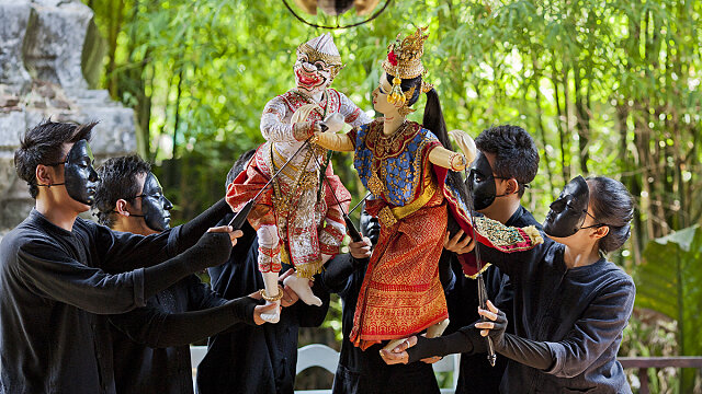 baan silapin famous for its puppet shows thailand