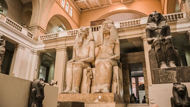 museum of egyptian antiquities inside egypt
