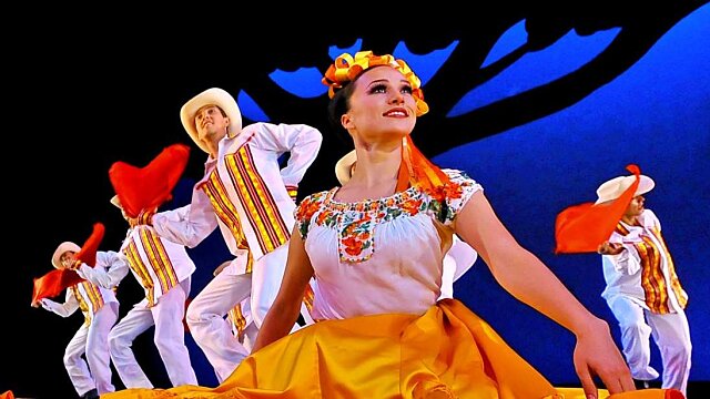performance of the mexican folklore ballet mexico