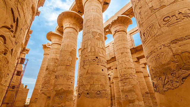 temples of karnak luxor egypt
