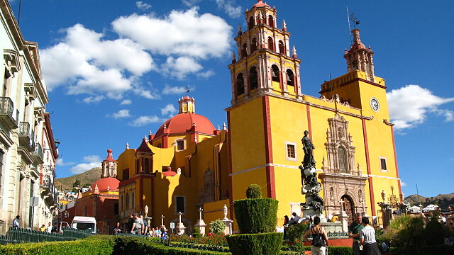 the basilica of our lady of guanajuato guanajuato mexico