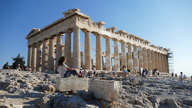 the famous acropolis